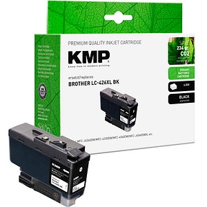 KMP  schwarz Druckerpatrone kompatibel zu brother LC426XLBK