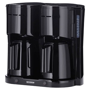 SEVERIN KA9315 Kaffeemaschine schwarz, 2x 8 Tassen