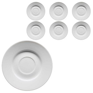 MÄSER Untertasse MODESTA weiß Ø 15,0 cm, 6 St.