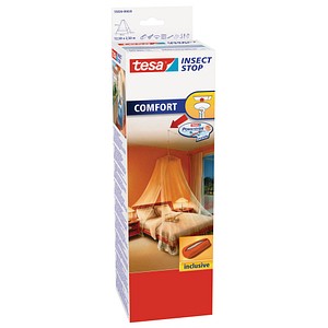 tesa Fliegengitter Insect Stop Moskitonetz COMFORT weiß 2,5 x 12,5 m