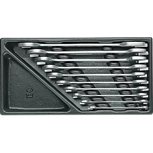 GEDORE Doppelmaulschlüssel-Satz 6621000 10-teilig