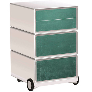 PAPERFLOW easyBox Vintage Rollcontainer weiß, bunt 62375 4 Auszüge 39,0 x 43,6 x 64,2 cm