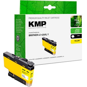 KMP  gelb Druckerpatrone kompatibel zu brother LC426XLY