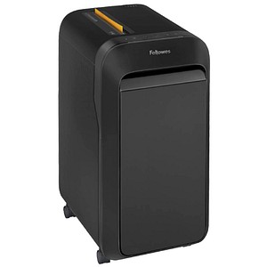 Fellowes Powershred LX 221 Aktenvernichter mit Partikelschnitt P-5, 2 x 12 mm, bis 19 Blatt, schwarz