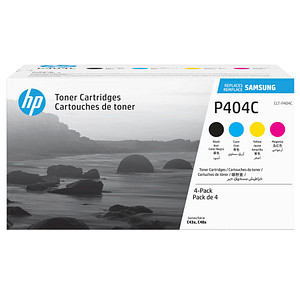 HP CLT-P404C (SU365A) schwarz, cyan, magenta, gelb Toner, 4er-Set