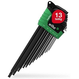 Wiha Torx-Schlüsselsatz TORX® Kugelkopf 43847 13-tlg.