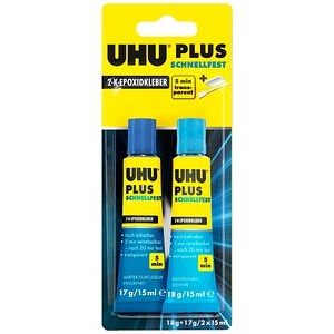 UHU plus schnellfest 2 Komponenten-Kleber 35,0 g, 1 St.