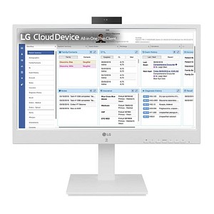 LG 24CR671N-2P All-in-One PC, 8 GB RAM, 256 GB SSD, Intel® Pentium®