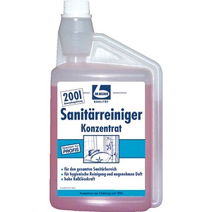 DR.BECHER Sanitärreiniger Konzentrat Badreiniger 1 l, 1 St.