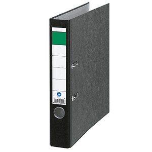 Grüner Balken Ordner schwarz marmoriert Karton 5,0 cm DIN A4 Grüner Balken Ordner schwarz marmoriert Karton 5,0 cm DIN A4