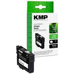 KMP  schwarz Druckerpatrone kompatibel zu EPSON T10H1