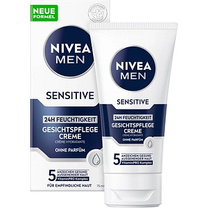 NIVEA MEN SENSITIVE 24H FEUCHTIGKEIT GESICHTSPFLEGE Gesichtscreme 75,0 ml