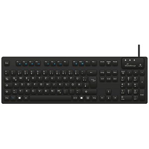 MediaRange MROS273 Hygiene-Tastatur kabelgebunden schwarz