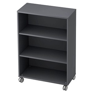 HAMMERBACHER Aktenregal Profi graphit 80,0 x 40,0 x 117,2 cm, 1 St.