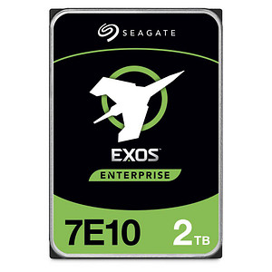 Seagate EXOS 7E10 512E/4K SATA 2 TB interne HDD-Festplatte