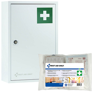 FIRST AID ONLY® Medizinschrank DIN 13169 weiß
