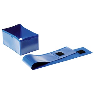50 DURABLE Palettenbanderolen blau 59,6 x 7,5 cm