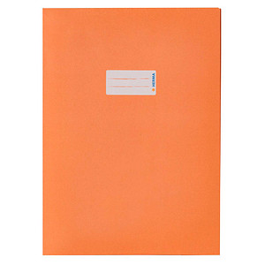 HERMA Heftumschlag glatt orange Papier DIN A4
