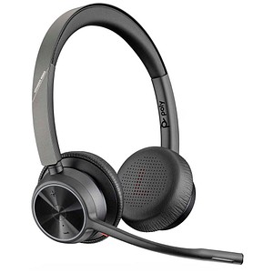 poly Voyager 4320 USB-A Headset+BT700 dongle Bluetooth-Headset schwarz