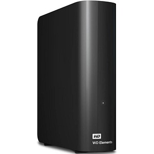 Western Digital Elements Desktop 10 TB externe HDD-Festplatte schwarz