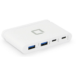DICOTA USB-Hub 4-in-1 4-fach weiß