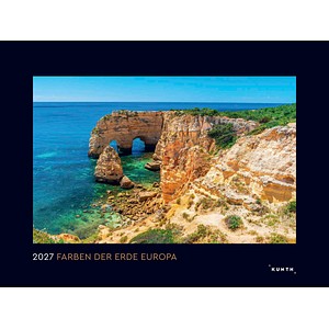 KUNTH Monats-Wandkalender Farben der Erde - Europa 2027, 1 St.