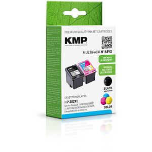 2 KMP H168V schwarz, color Tintenpatronen ersetzen HP 302XL (F6U68AE/F6U67AE) 2 KMP H168V schwarz, color Tintenpatronen ersetzen HP 302XL (F6U68AE/F6U67AE)