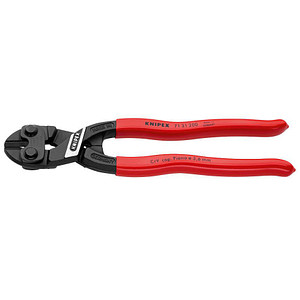 KNIPEX Kompakt-Bolzenschneider CoBolt® mit Aussparung 71 31 200 atramentiert 20,0 cm