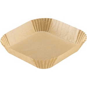 WESTMARK Backpapier für Heißluftfritteusen Square mini 16,0x16,0 cm 100 St.