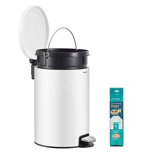 SONGMICS Mülleimer 20,0 l grau, 1 St.