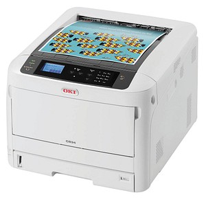 OKI C834dnw Farb-Laserdrucker grau OKI C834dnw Farb-Laserdrucker grau