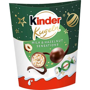 kinder Kugeln Milk & Hazelnut Sensations Schokolade 90,0 g, 1 St.