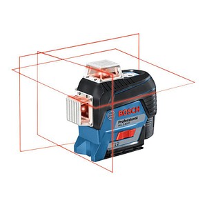 BOSCH Professional GLL 3-80 C Akku-Kreuzlinienlaser 12,0 V, ohne Akku