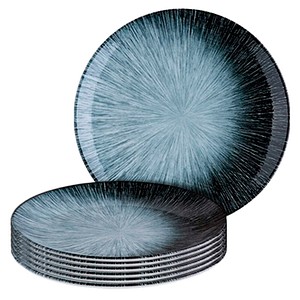 ID Fine Teller Vortex Lona weiß/blau Ø 28,5 cm, 6 St.