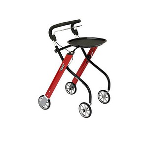 RUSSKA Rollator Let´s Go 11449002 rot, 1 St.