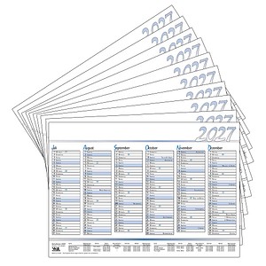 Jahresplaner Tischkalender ca. A4 2027, 10 St.