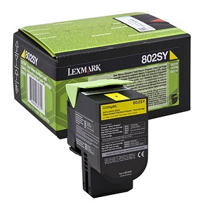 Lexmark 80C2SY0  gelb Toner