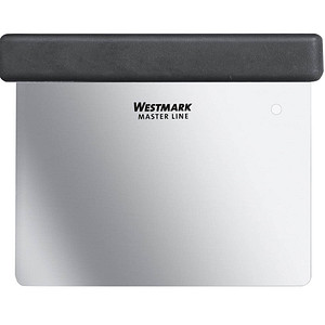 WESTMARK Teigschaber Master Line schwarz, silber 13,0 cm