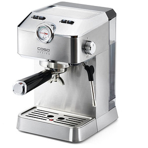 caso® Espresso Gourmet Espressomaschine silber