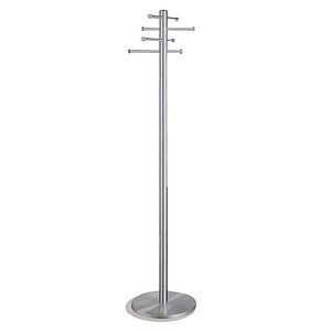 Kerkmann Kleiderständer Arte 30687181 silber Metall 8 Haken 41,0 x 180,0 cm