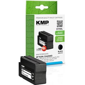 KMP H193XL  schwarz Druckerpatrone kompatibel zu HP 963XL (3JA30AE)