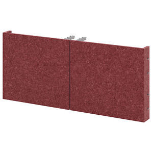 HAMMERBACHER FlexWall Türen bordeaux 32,6 cm