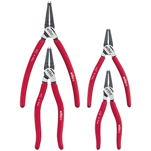 Wiha Zangen-Set classic mit MagicTips® 34708, Länge: 35,3 cm, 4-tlg., 1 Set