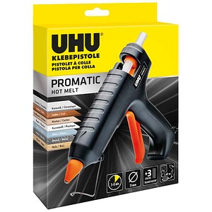 UHU PROMATIC HOT MELT Heißklebepistole schwarz, orange, 1 St.