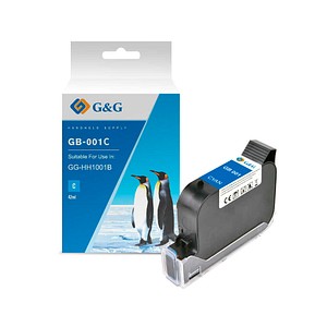 G&G GB-001C cyan Druckerpatrone