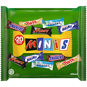 MINiS MIXED Minis Schokoriegel 20 St./400,0 g, 1 St.