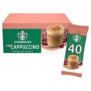 STARBUCKS™ Cappuccino-Sticks Instantkaffee, Arabicabohnen 40 St.