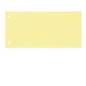 Printus Trennstreifen gelb, 190 g/qm Karton 24,0 x 10,5 cm, 100 St.