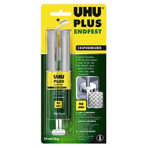 UHU PLUS SCHNELLFEST 2 Komponenten-Kleber 25,0 g, 1 St.