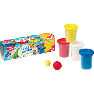Maped® Creativ Knete Basisfarben farbsortiert, 4 Dosen je 114,0g